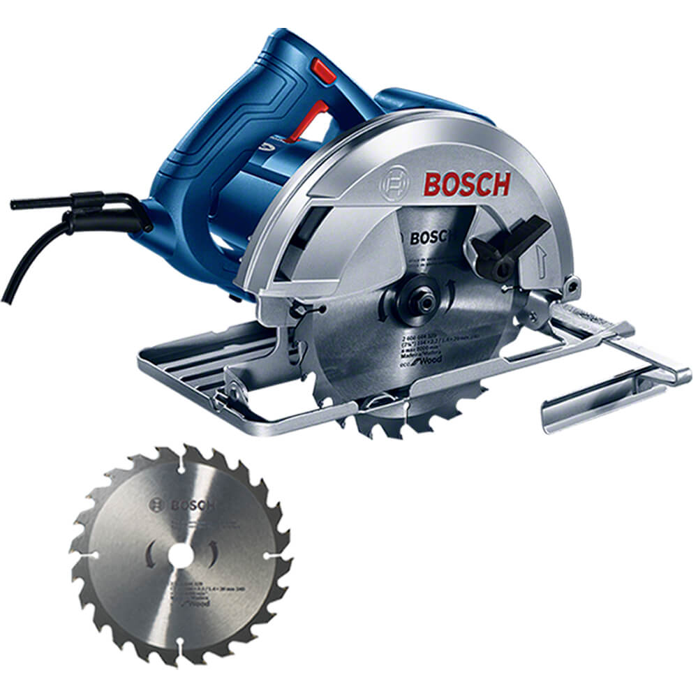 Serra Elétrica Circular Bosch C/ 1 Disco Gks150 1500w - 220v