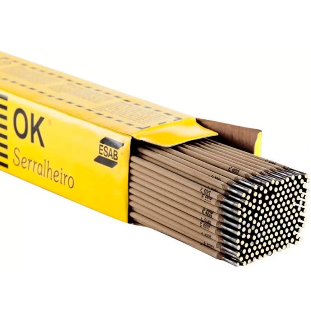 Eletrodo Aço Carbono 250mm Esab Weld E6013 Caixa 25kg