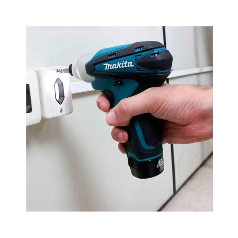 Parafusadeira Impacto Makita Td090Dwe 12V Lítio Bivolt LF Máquinas e