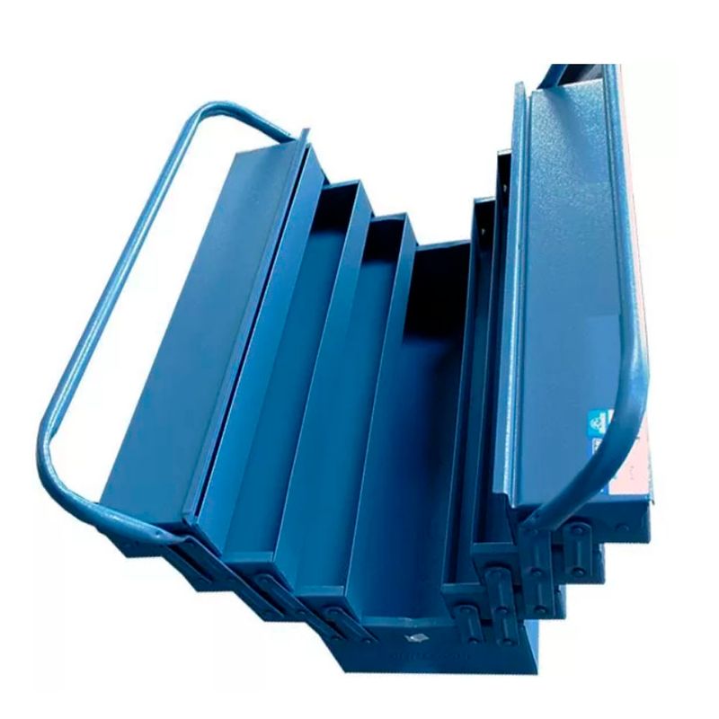 Caixa de Ferramentas com 5 Gavetas Azul Marcon em Promoção