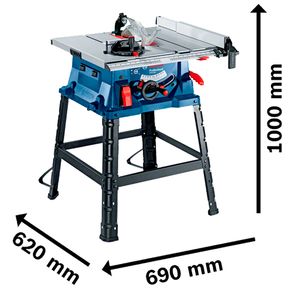 Распиловочный стол bosch gts 254