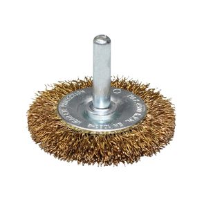 Escova-Circular-Ondulada-Pequi-3pol-x-3-8pol-com-Haste-1-4pol-Aco-Latonado-030-mm---Blister Escova-Circular-Ondulada-Pequi-3pol-x-3-8pol-com-Haste-1-4pol-Aco-Latonado-030-mm---Blister