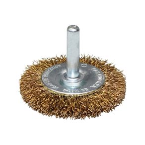 Escova-Circular-Ondulada-Pequi-2pol-x-5-16pol-com-Haste-1-4pol-Aco-Latonado-030-mm---Blister Escova-Circular-Ondulada-Pequi-2pol-x-5-16pol-com-Haste-1-4pol-Aco-Latonado-030-mm---Blister