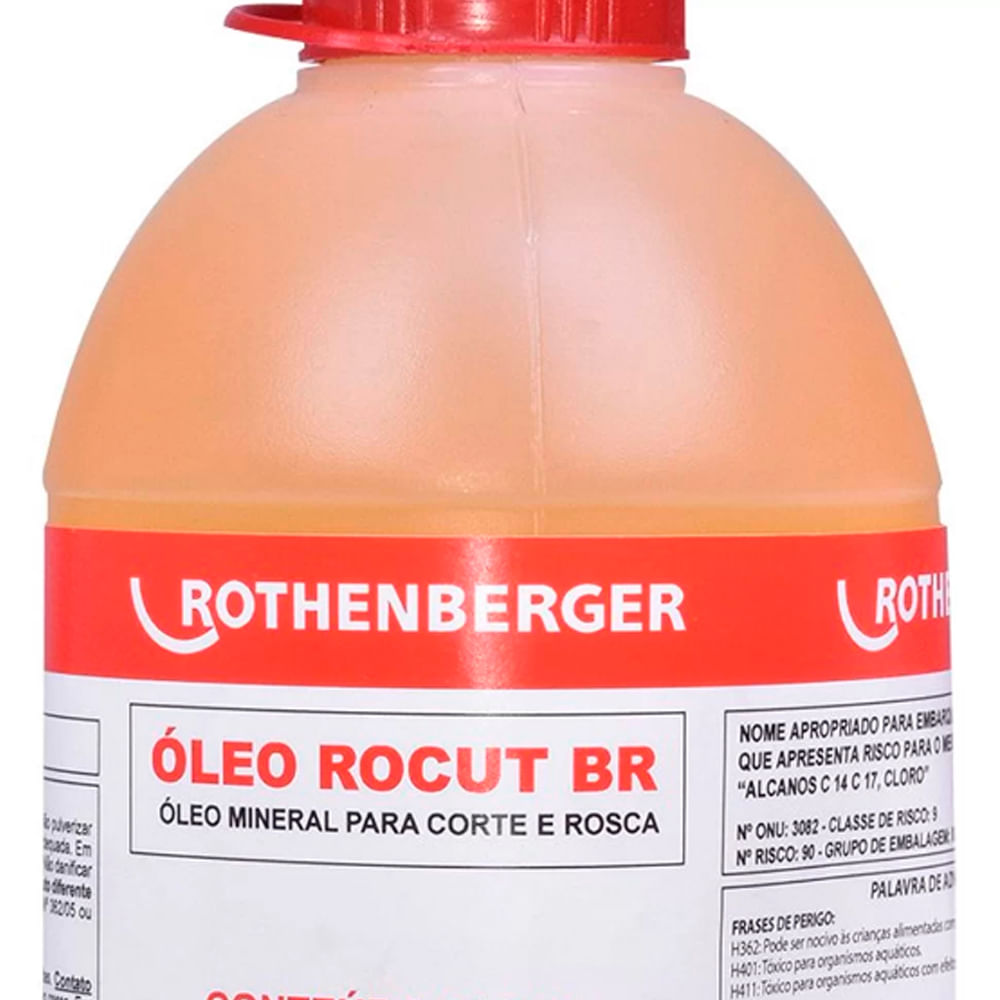 Óleo Mineral para Corte e Rosca Rothenberger Rocut Bisnaga 500 ml | LF ...