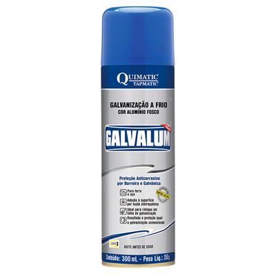 GALVALUM-Galvanizacao-Aluminizada-a-Frio-Aerossol-DN1-Quimatic-Tapmatic-300-mL