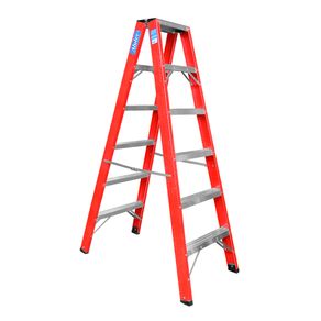Escada-Pintor-Dupla-Fibra-420-Metros-Alulev-Fp114-14-Degraus Escada-Pintor-Dupla-Fibra-420-Metros-Alulev-Fp114-14-Degraus