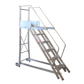 Escada-Modelo-Trepadeira-Tr212-Alulev-2060-m-8-Degraus---Plataforma Escada-Modelo-Trepadeira-Tr212-Alulev-2060-m-8-Degraus---Plataforma