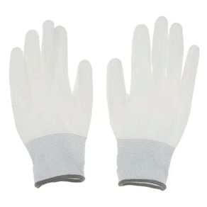 Luva-Promat-PU-Malha-Nylon-Multitato-Branca Luva-Promat-PU-Malha-Nylon-Multitato-Branca