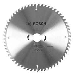 Lamina-Serra-Circular-Madeira-Bosch-10pol-60-Dentes-Eco Lamina-Serra-Circular-Madeira-Bosch-10pol-60-Dentes-Eco