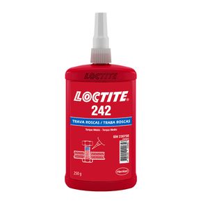 adesivo-trava-roscas-loctite-242-anaerobico-medio-torque-250g adesivo-trava-roscas-loctite-242-anaerobico-medio-torque-250g