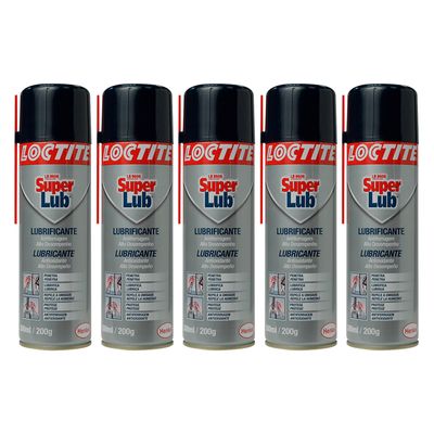 kit-5-oleos-lubrificantes-loctite-super-lub-lb-8608-300ml