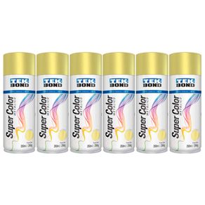 kit-6-tintas-spray-metalico-ouro-tekbond-super-color-350ml