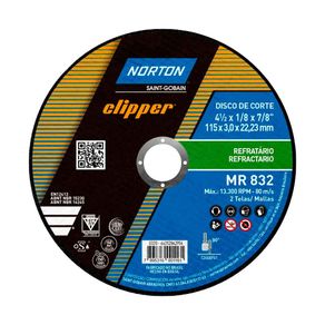 disco-de-corte-115x3x2223mm-norton-clipper disco-de-corte-115x3x2223mm-norton-clipper