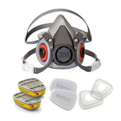 kit-respirador-6200-3m-com-cartucho-filtro-e-retentor