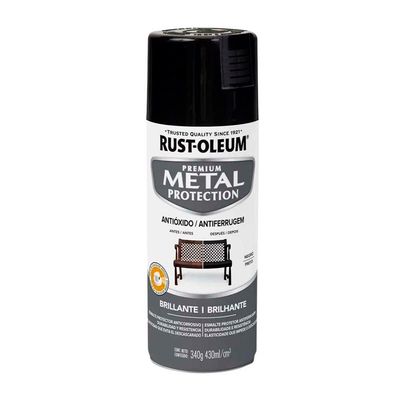 tinta-spray-metal-protection-brilho-rust-oleum-preto
