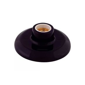 plafon-com-soquete-porcelana-e27-4a-250v-tramontina-preto plafon-com-soquete-porcelana-e27-4a-250v-tramontina-preto