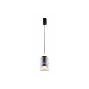 pendente-led-roz-5w-3000k-nordecor-preto