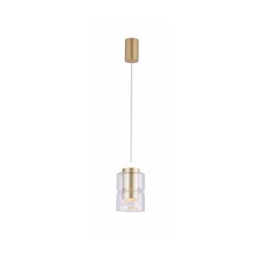 pendente-led-roz-5w-3000k-nordecor-dourado-fosco