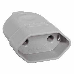 plugue-femea-cinza-2p-10a-tramontina