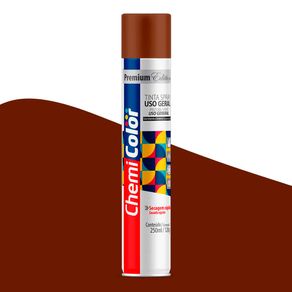 tinta-spray-uso-geral-marrom-chemicolor tinta-spray-uso-geral-marrom-chemicolor