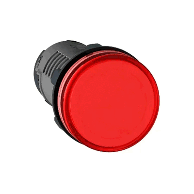 sinaleiro-22-5mm-siemens-vermelho-220v