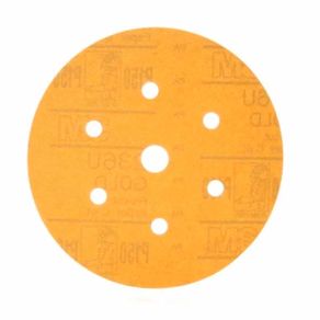 disco-de-lixa-hookit-6-216u-gold-com-furos-grao-180-3m