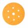 disco-de-lixa-hookit-6-216u-gold-com-furos-grao-180-3m