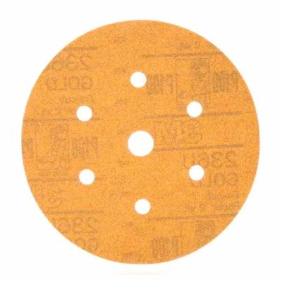 disco-de-lixa-hookit-6-216u-gold-com-furos-grao-80-3m